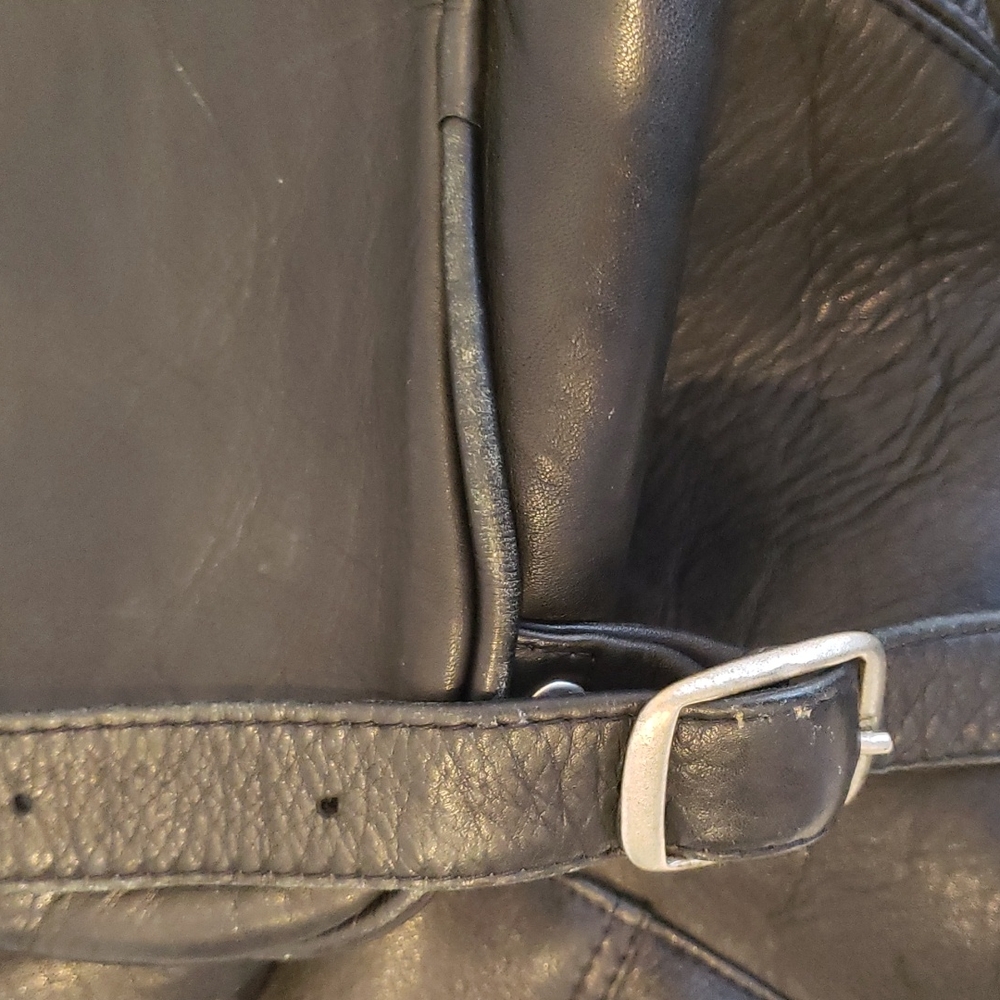 Genuine Leather Backpack  Multi-functional Elegant unisex - Picture 16 of 16